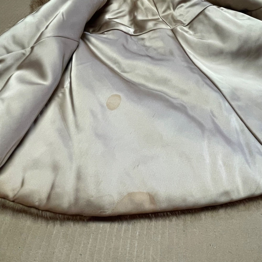 Vintage Women's Mink‎ Shawl Capelet By Spear & Picardi Fur Stole 1950's / 1960's - Picture 6 of 12